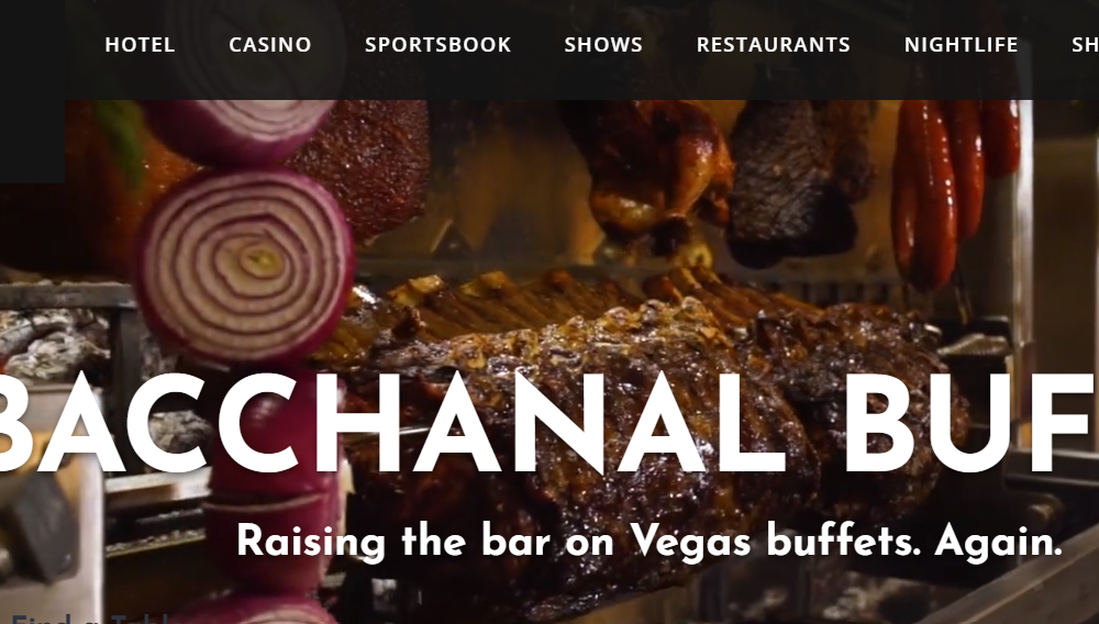 Bacchanal Buffet Caesars Palace Las Vegas